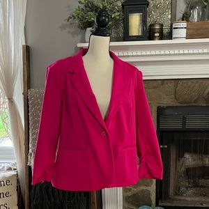 Hot Pink Christian Siriano Blazer